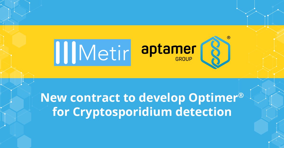 We have signed a new contract with <a href="/metir/">山</a> to develop Optimers for rapid Cryptosporidium detection in water.
londonstockexchange.com/news-article/A…
A key step toward real-time, next-gen pathogen monitoring.
#APTA