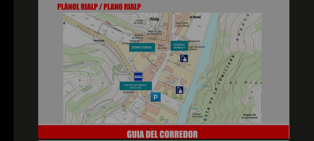 SERVEI DE TRASLLAT SORTIDA MITJA+ 30k

Servei gratuït de trasllat a Llessui, EXCLUSIU PER PARTICIPANTS, i amb reserva en el moment de la inscripció. Su necessites consultar modificar aquesta opció tens fins diumenge 14 de setembre, escrivint un mail a trail.rialp@gmail.com