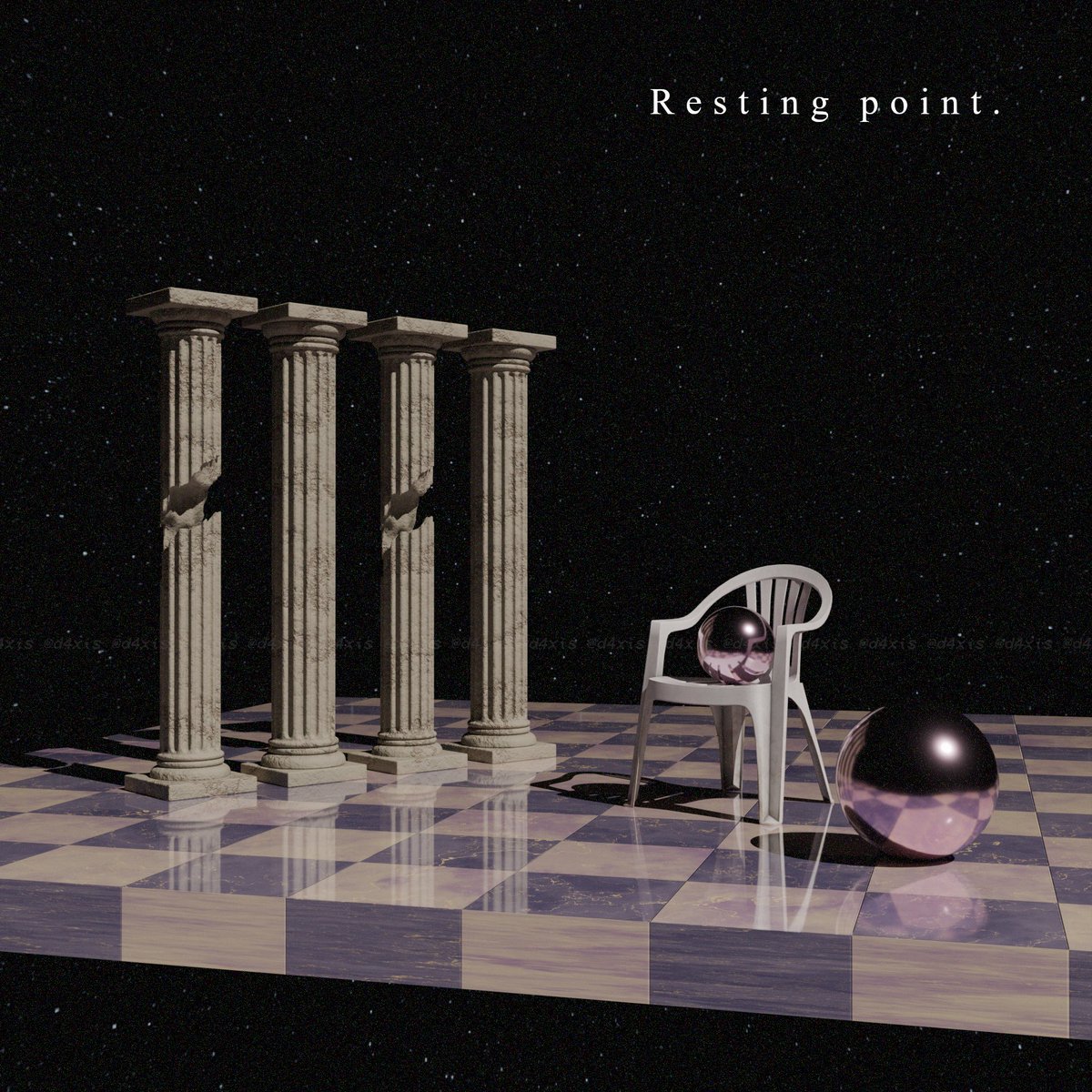 I think I finally found my style.... #art #aesthetic #vaporwave #blender #stars #universe #space #oddity #blendering #gimp #oldschool #weirdcore