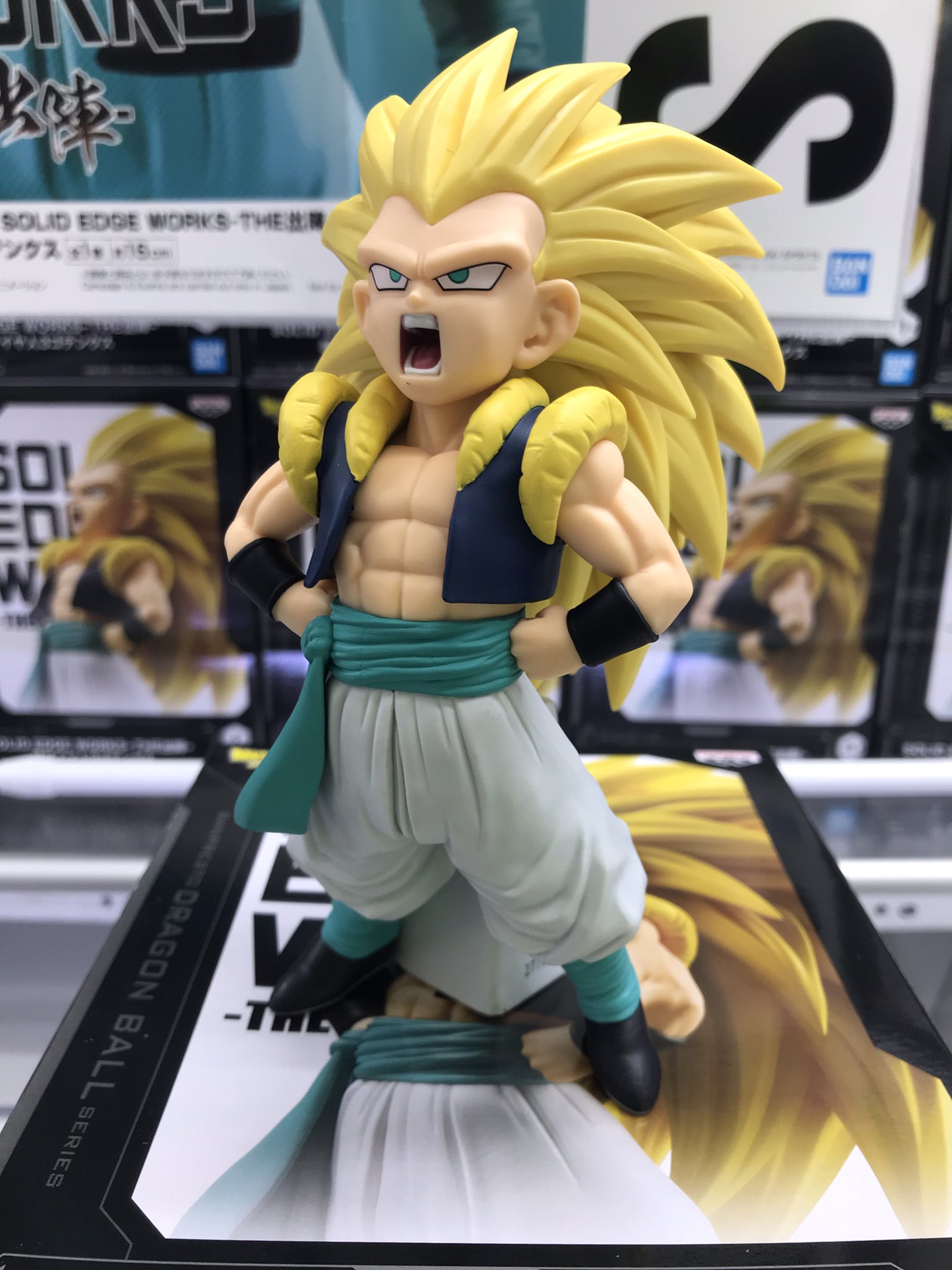 SOLID EDGE WORKS THE出陣 超サイヤ人3ゴテンクス 10個 ドラゴンボールZ SOLID EDGE WORKS THE出陣 超サイヤ人3