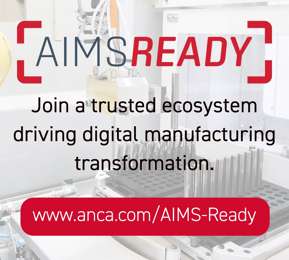 If your tech belongs in a smart factory, AIMS is the place to be. Join as an AIMS-Ready partner for global reach, co-marketing &amp; end-to-end solutions.

Talk to us at EMO at Hall 11, Stand F34: anca.com/aims-ready
