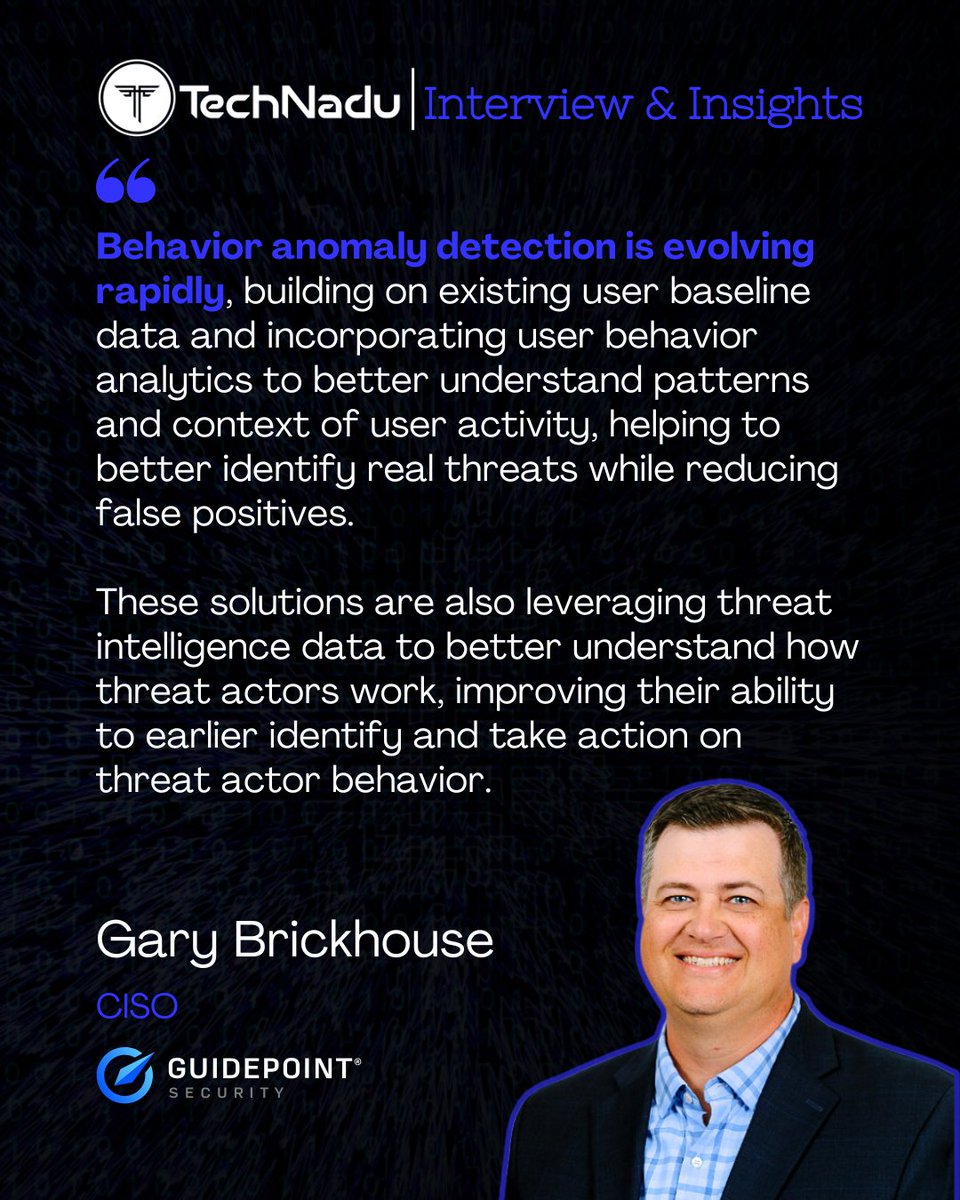 TechNadu's tweet image. “When a threat actor walks through your front door with compromised credentials, your castle walls won’t matter.” — Gary Brickhouse, CISO @GuidePointSec

#SaaSSecurity #IdentitySecurity #ZeroTrust #AIinCyber