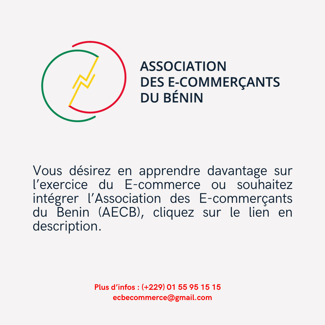 aecbenin's tweet photo. Les inscriptions se poursuivent pour l'e-commerce Days 2025 ici 👉🏿 https://t.co/zCe6b8Ac5M

🗓️ Date : 14 Octobre 2025👉🏿
📍 Lieu : Cotonou
✍🏿Au programme : Panels, Expositions, Achat sur place et réseautage. https://t.co/XWGjz79SVR