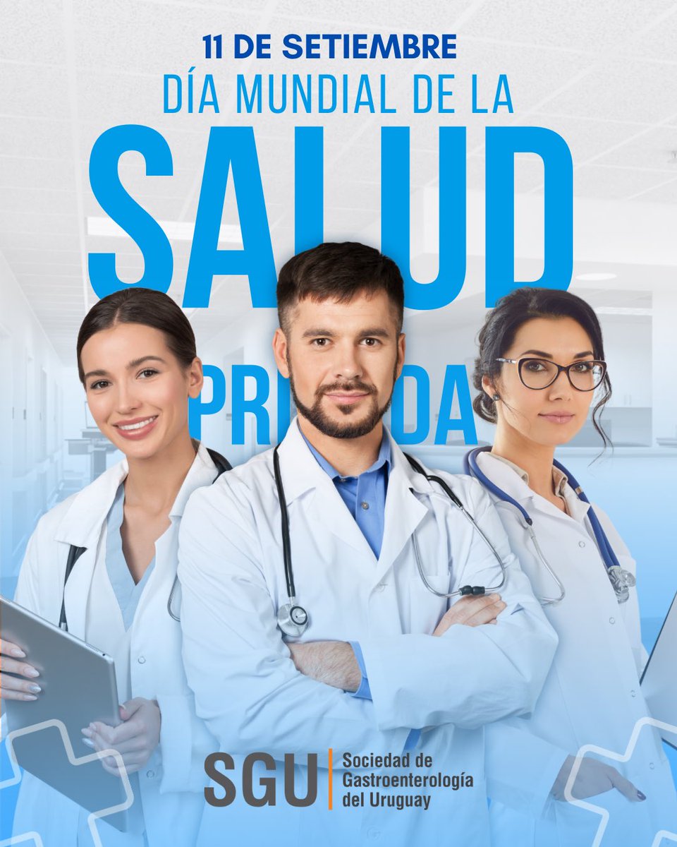 Hoy reconocemos y agradecemos el compromiso, esfuerzo y vocación de quienes día a día cuidan de la salud de toda la población.
Desde la SGU saludamos a todos los trabajadores de la salud por su entrega y dedicación ¡Gracias por estar siempre!¨