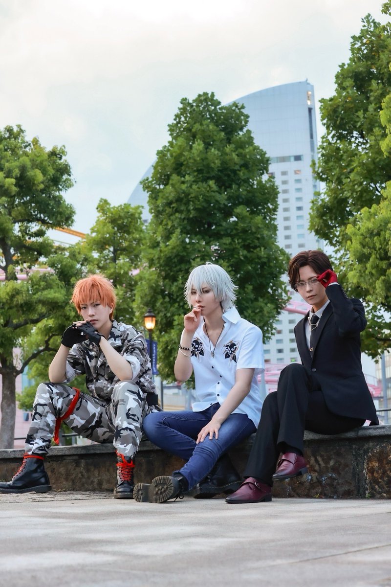 【cosplay】

hpmi ｜MAD TRIGGER CREW

Yokohama Division

Mr.Hc:<a href="/fakecat_ss/">shime shime</a> 
45 Rabbit:<a href="/naru_se77/">无月</a> 
Crazy M:<a href="/tksr__55ts/">心(ここ)</a>

Photo:<a href="/waka_came/">和珈📷</a>