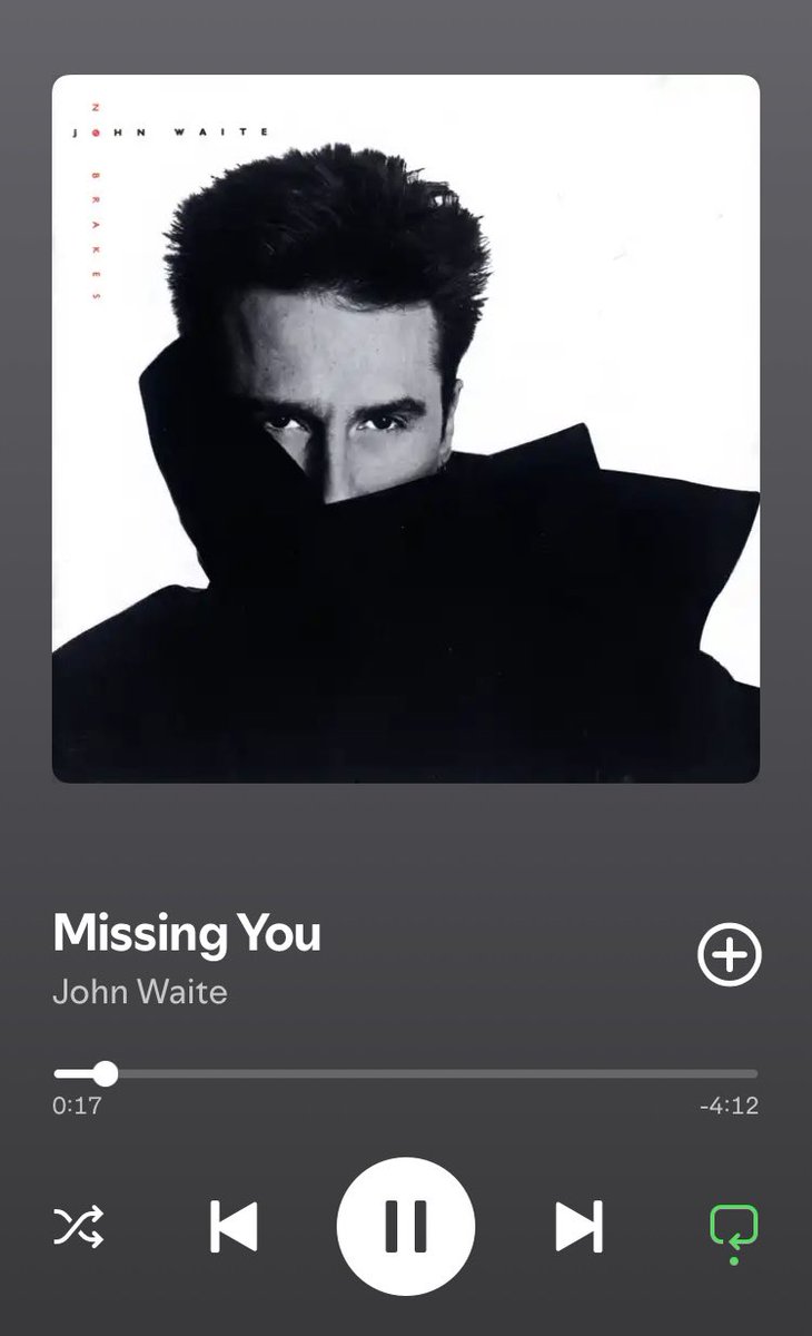 preputnickeric's tweet photo. #DavidsMonthOfMusic
Day 11 - a song with a word that ends “ing” in the title
“Missing You” - John Waite
#IAint
🎶 And it’s my heart that’s breakin’, down this long distance line tonight 🎶
https://t.co/ZGGhHDSRYr https://t.co/xs8JpO6xPx