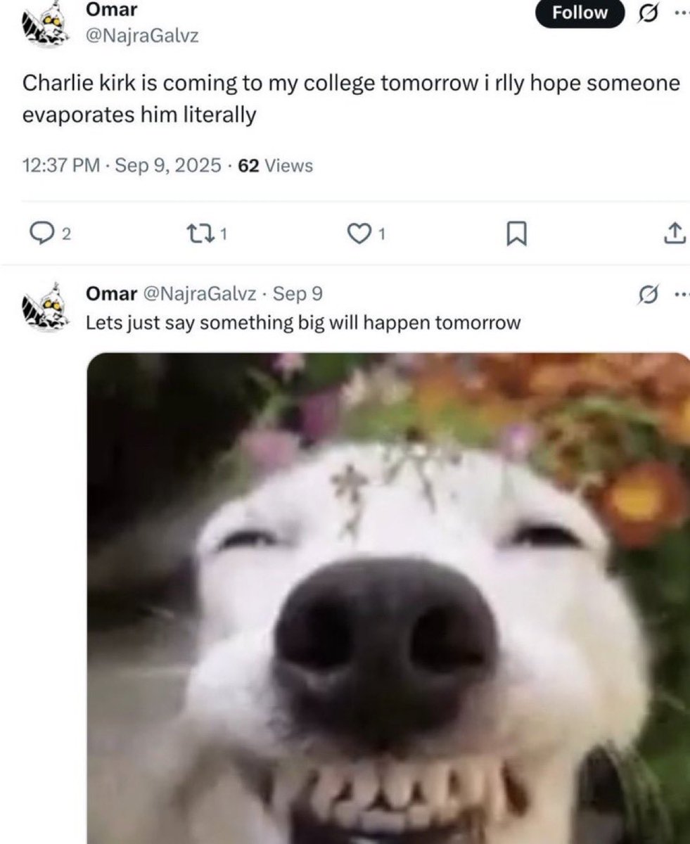 <a href="/DisprinXtra/">Disprin</a> Find him too..

#CharlieKirk
#CharlieKirkdead
#CharlieKirkShot
#CharlieKirkAssasinated