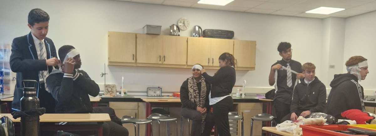 This week members of the Scientific Technologies class have completed their Level 6 Emergency First Aid in the Workplace &amp; Level 4 Mental Health First Aid courses 💪

Young people showed amazing respect &amp; resilience as they learned important life saving skills! Well done to all!