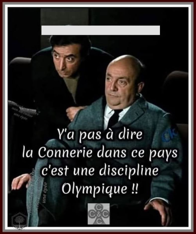 Et c'est pas aujourd'hui que je vais démentir !🤔🙄🤨