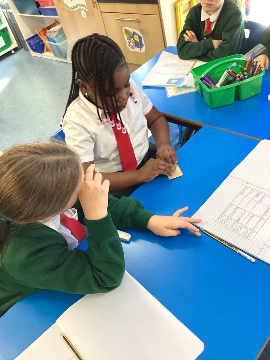 Year 3/4 explored the durability, permeability and density of different types of rocks #science #rocks