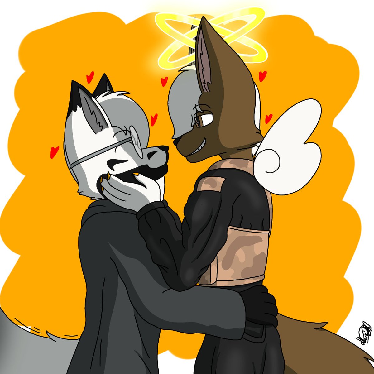 To a little guy 7️⃣
#furry #furryart #furrywolf #commission #digitalart #art