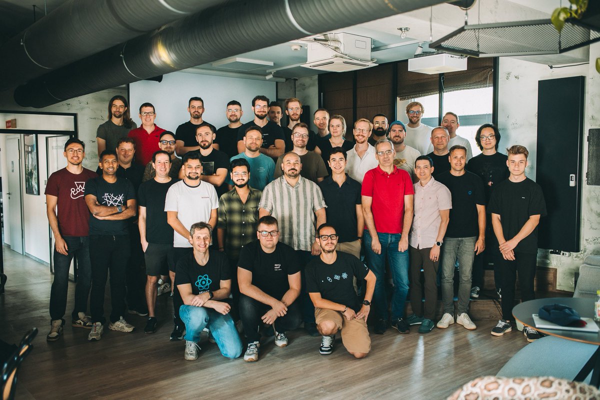 SzymonRybczak's tweet photo. React Native Core Contributors Summit 2025 at @callstackio HQ https://t.co/ZYTfUi42HM