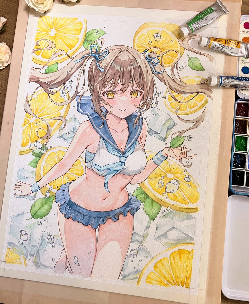 ⭐︎イラスト⭐︎  原画　B5 hiro ✦C106 土曜日 西地区 “む”ブロック－51b✦ on X: 