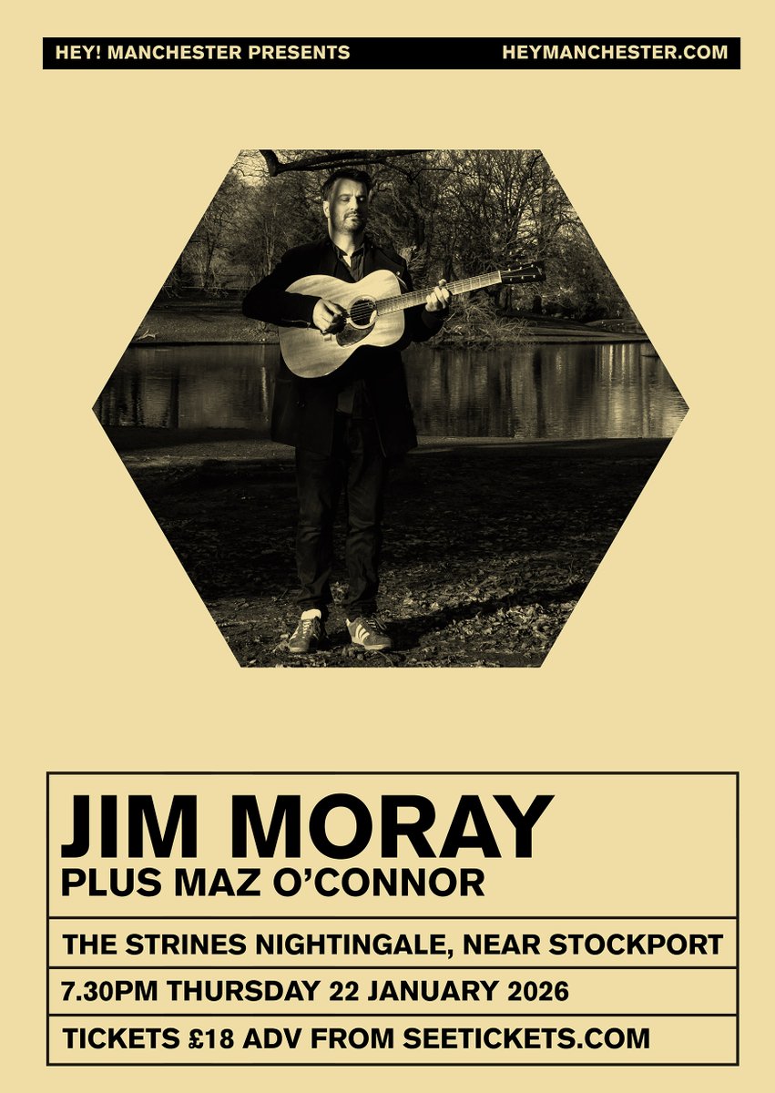 CONFIRMED: <a href="/MazOConnor/">Maz O'Connor</a> will join #JimMoray at #TheStrinesNightingale on Thu 22 Jan! Read more, listen to both and book now: heymanchester.com/jim-moray-2#in…
