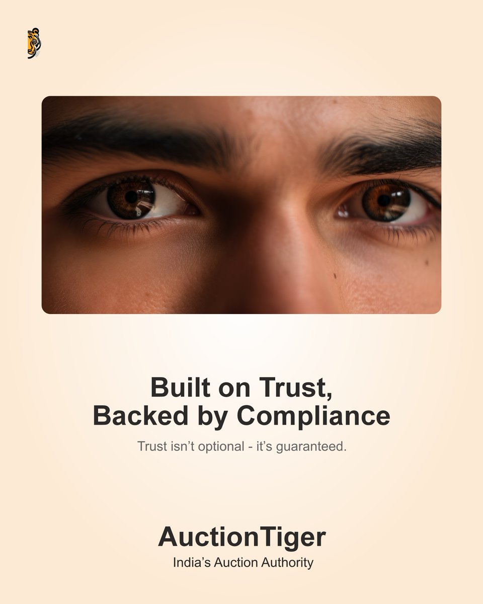 auctiontigeroff's tweet photo. 6. #AuctionTiger #NPAAuctions #AssetAuction #OnlineAuction #TrustedAuctions #IndiaAuctions #BFSI #GovernmentAuctions #ISO9001 #ISO27001 #CMMILevel3 #AuctionPlatform #TransparentAuctions #SecureBidding #AuctionExperts #PanIndiaAuctions https://t.co/w2DJQeaGBy