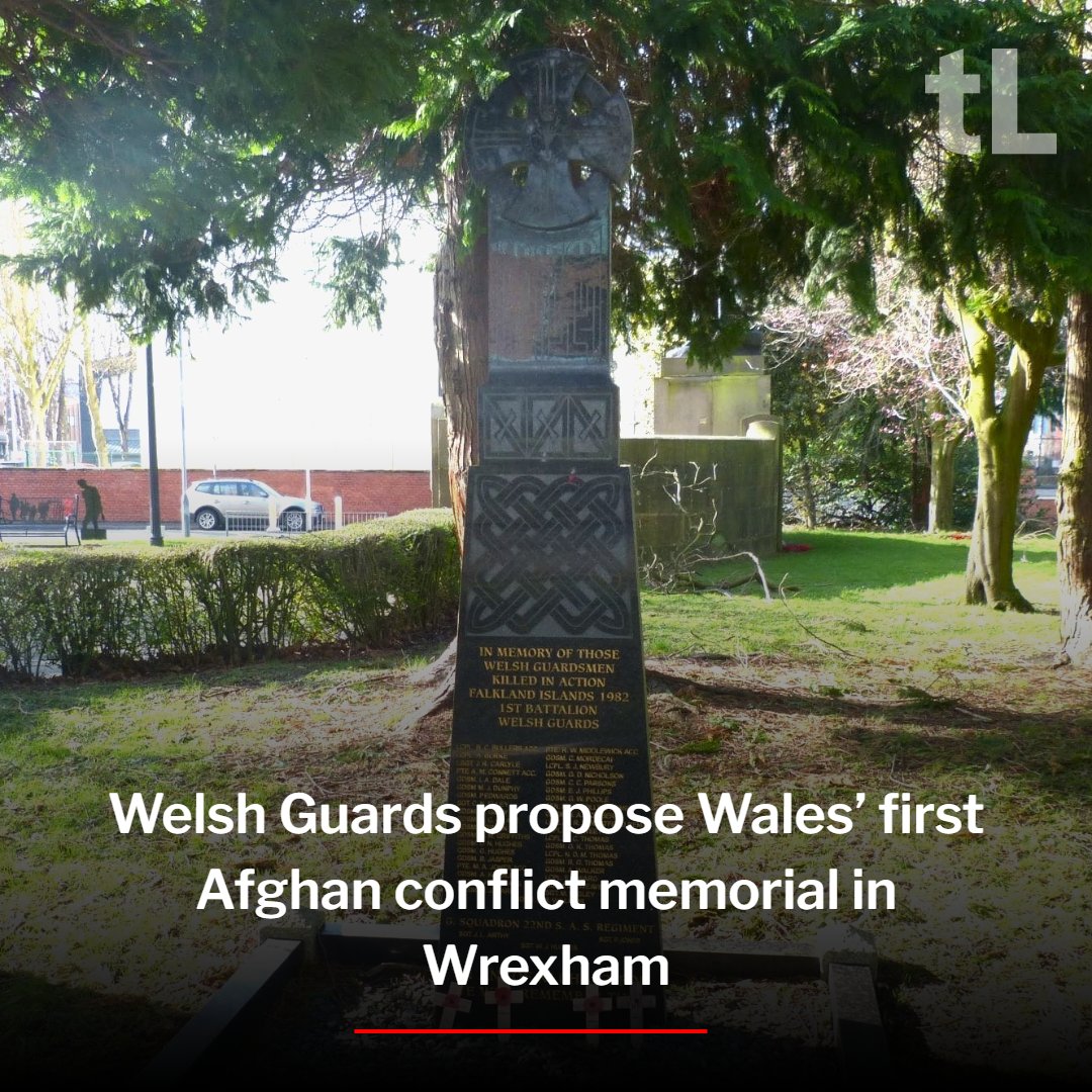 leaderlive's tweet photo. Welsh Guards propose Wales’ first Afghan conflict memorial in Wrexham.
https://t.co/vlDqjTelNF
#Wrexham #Welshguards #memorial https://t.co/qphWvw5qfG