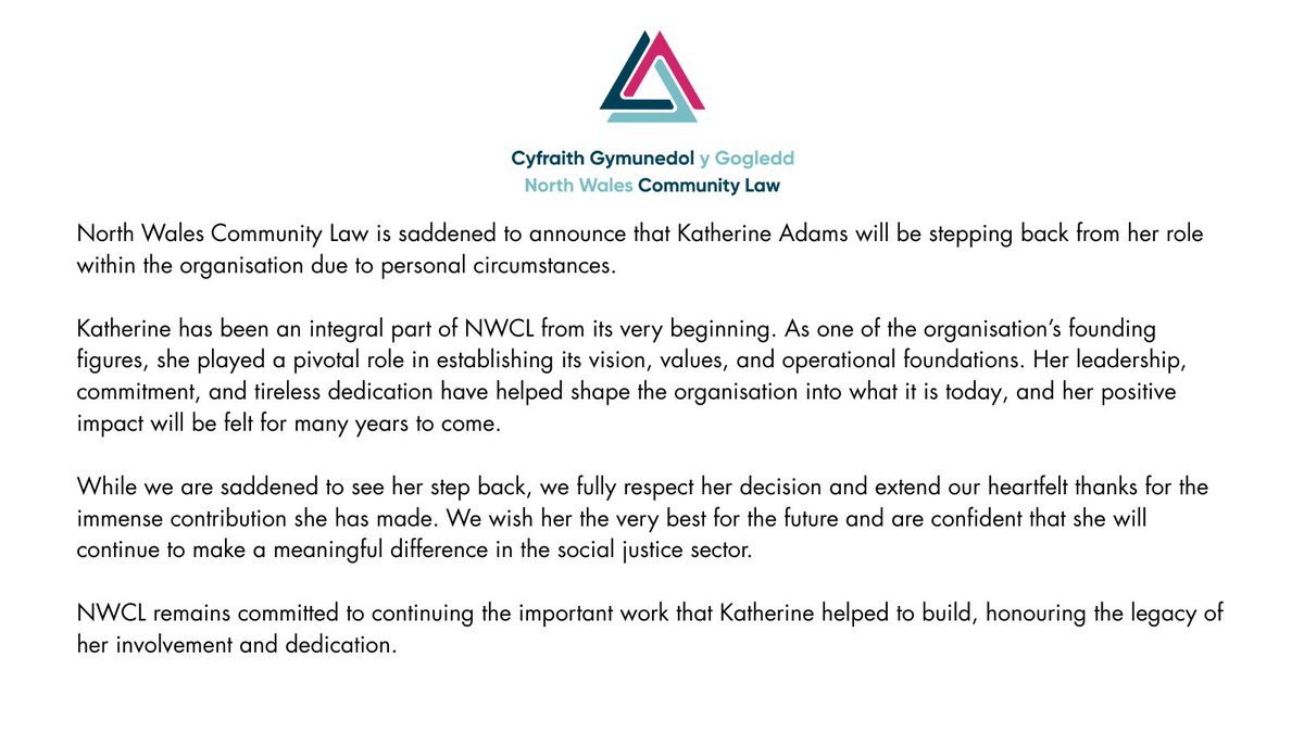 North Wales Community Law (@gyfraithgogledd) on Twitter photo 