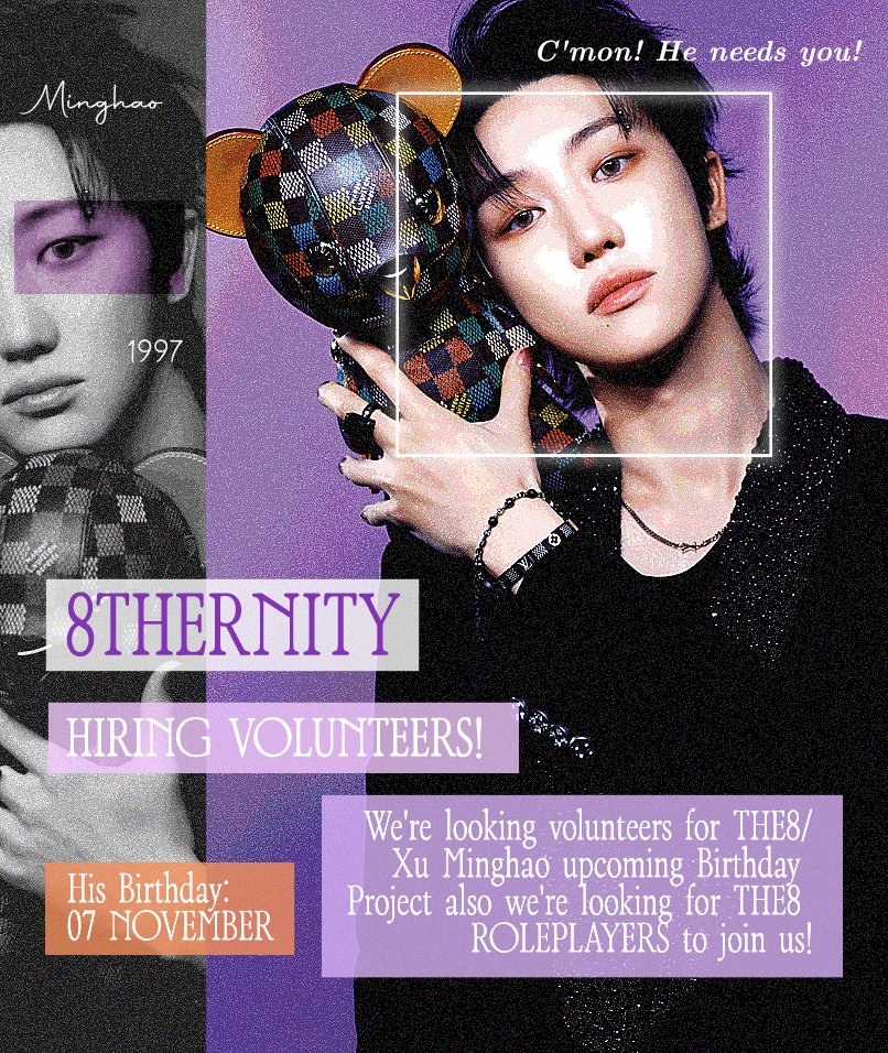 Greetings! 𝗫𝘂 𝗠𝗶𝗻𝗴𝗵𝗮𝗼’s special day is shining soon. We, 𝟪͟𝖳͟𝖧͟𝖤͟𝖱͟𝖭͟𝖨͟𝖳͟𝖸, are calling for volunteers to join us in weaving this celebration into something unforgettable. 🐸 Sign up through the link below and let’s make the stars glow brighter together!