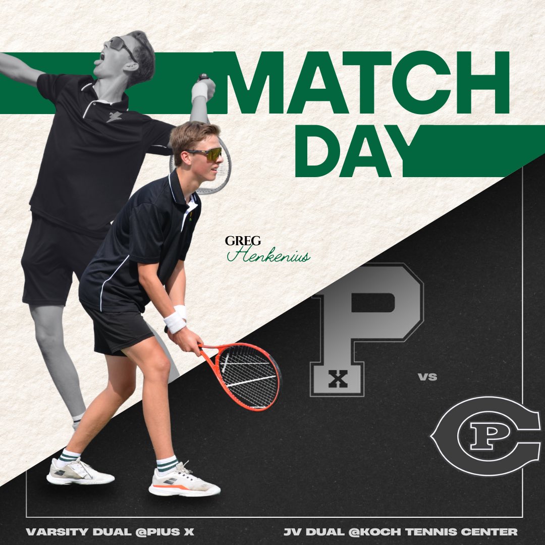 BoltTennis's tweet photo. Varsity stays home today and JV heads up to Omaha for duals with Creighton Prep! https://t.co/c2kgvzEwro