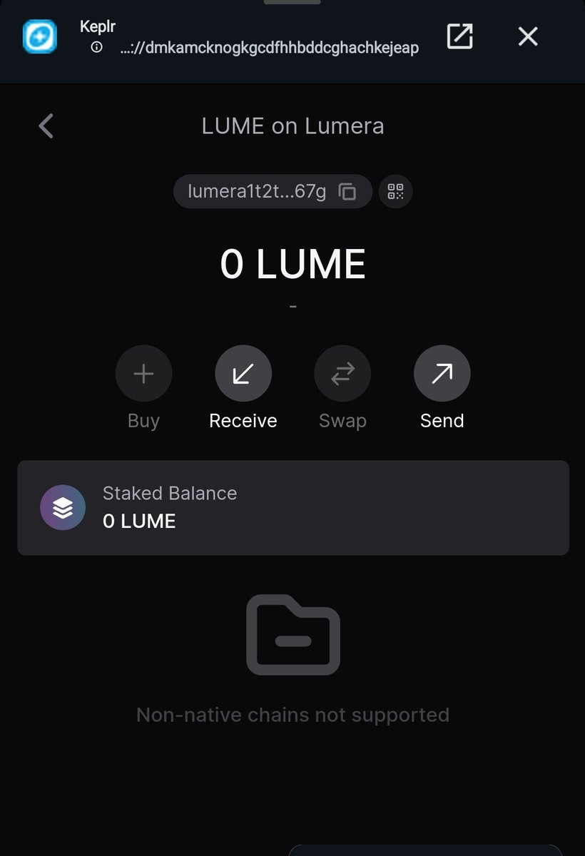 blbadboi's tweet photo. #LumeraLaunch
I just created my Lumera wallet! #LumeraLaunch @lumera https://t.co/hrvK8hSIfK