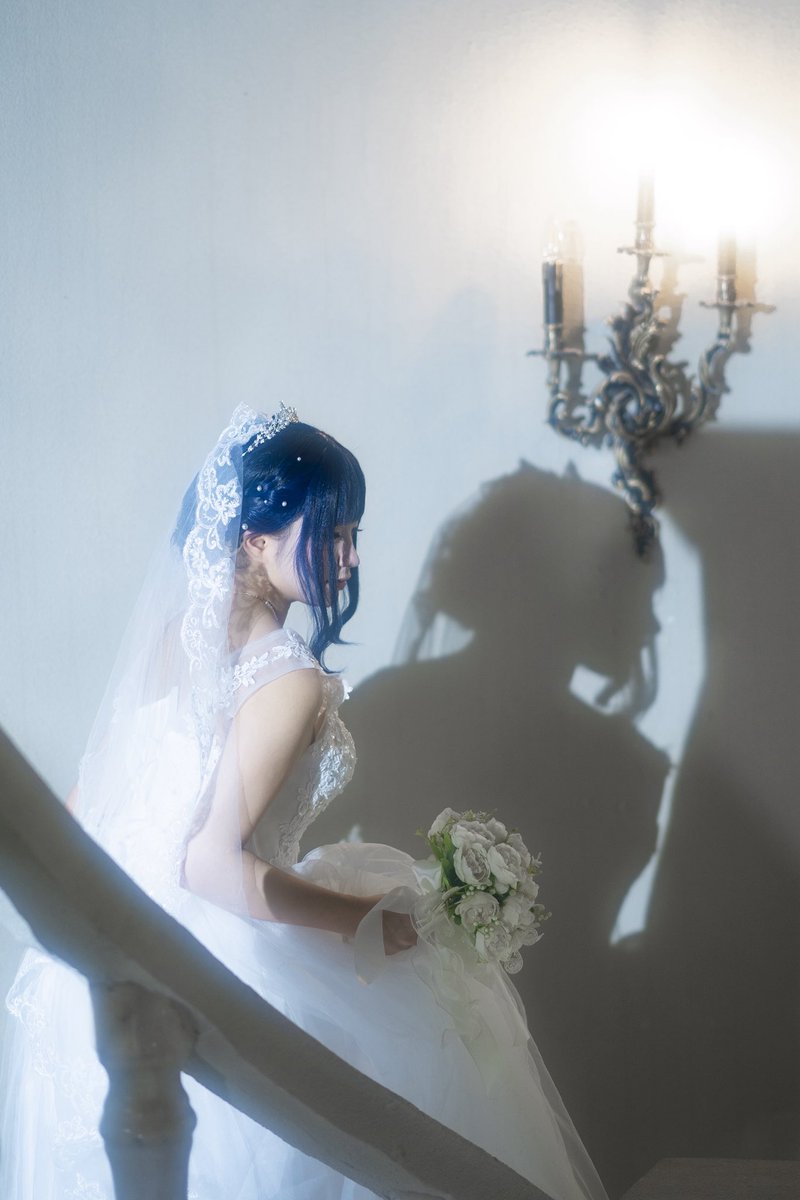 純白に身を包んで🕊️
#prsk_cos