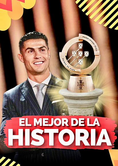 -Cristiano Ronaldo es el único jugador en recibir un premio al mejor jugador de la historia.

-El único en recibir un premio al mejor jugador del siglo XXI.

-El único en recibir un premio al máximo goleador de la historia.

Pero oye, que Messi tiene más Balones de Robo.