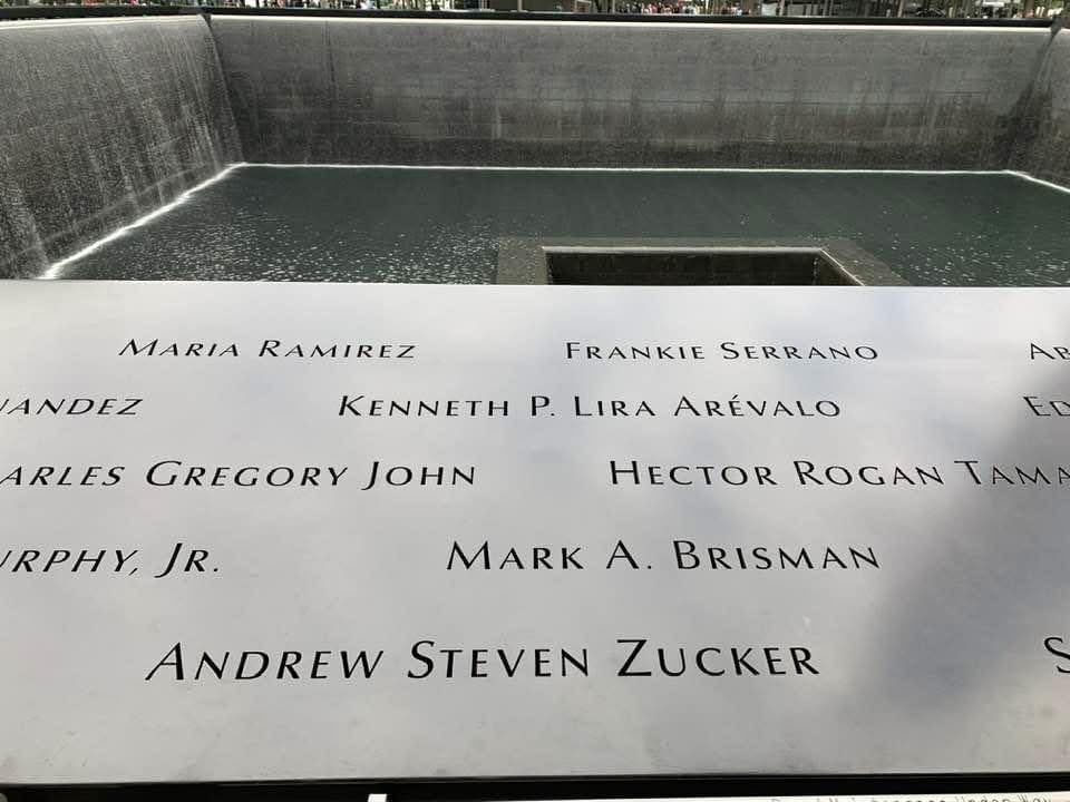 BERNIE….BERNIE and your terrorist supporting friends…..

If you are at a loss to speak about 9/11 let me help you….

Andrew Zucker was murdered by Terrorists on 9/11 along with 2,976+ others….many of us mourn the slaughter of our friends every day. The families of the victims