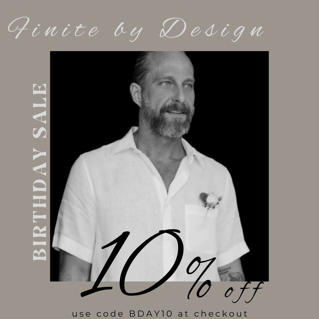 FiniteByDesign's tweet image. 🥳 Kicking off my birthday weekend early! 🎉
I want to celebrate with you!
10% OFF all orders today only — ends midnight EST 🕛
Use code BDAY10 at checkout 🪙✨

Shop now 👉 finitebydesign.net

#FiniteByDesign #Crypto #birthdaysale
