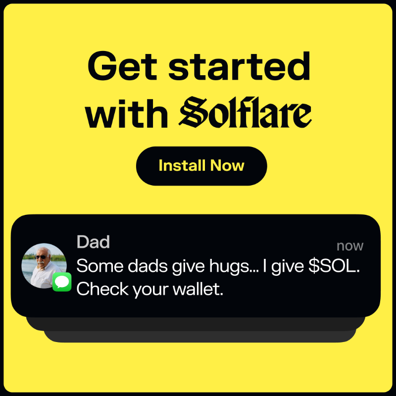 solflare's tweet photo. Do you think that 4 million traders trust us every month just because? Download Solflare and see why that is!