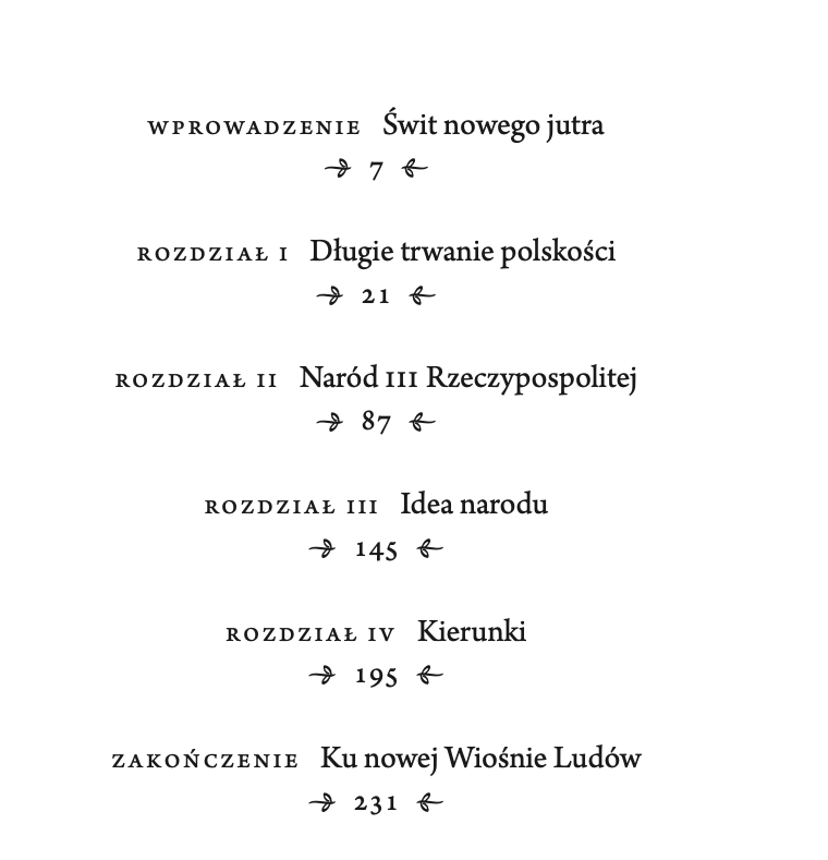 Wiecie co to jest?

To spis treści manifestu Nowego Ładu pt. "O Polsce i polskości w XXI wieku", który zaprezentujemy Wam podczas naszego urodzinowego kongresu. Ponad 230 stron lektury niełatwej, w której mierzymy się z polskością, jej blaskami i cieniami, kreśląc jednocześnie