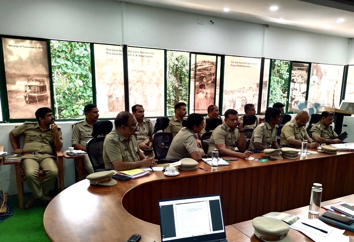 PeriyarTR's tweet image. A Circle Level Ecodevelopment &amp;amp; Ecotourism Review Meeting was held on 11.09.2025. The review meeting convened by the CCF (WL) &amp;amp; Field Director, Kottayam, Shri. Pramod P P, IFS was to access and monitor all activities under Ecodevelopment and CBET in the Circle.  
#ecodevelopment