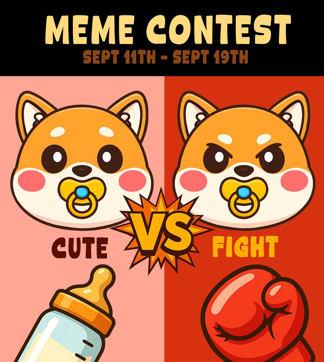 Little Bone (@littlebonetoken) on Twitter photo π’MEME CONTEST βπ¦΄β
CUTEπΌ π VS FIGHT π₯π₯
Choose your side and create the best MEME π
β
Follow <a href="/LittleBoneToken/">Little Bone</a>
β
Like β€οΈ & Retweet π
β
Drop your Solana wallet
β
Post your MEME with #LittleBone + your side β #LittleBoneπΌ or #LittleBoneπ₯
The most creative MEMES π’MEME CONTEST βπ¦΄β
CUTEπΌ π VS FIGHT π₯π₯
Choose your side and create the best MEME π
β
Follow <a href="/LittleBoneToken/">Little Bone</a>
β
Like β€οΈ & Retweet π
β
Drop your Solana wallet
β
Post your MEME with #LittleBone + your side β #LittleBoneπΌ or #LittleBoneπ₯
The most creative MEMES