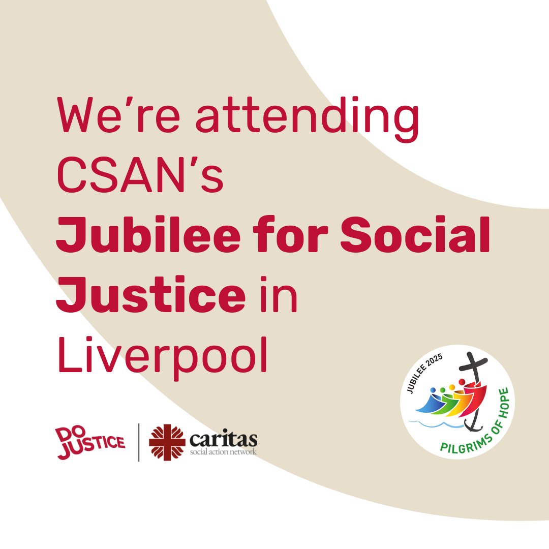 📢 We’re delighted to share that Caritas Shrewsbury will be attending #Jubileeofsocialjustice in Liverpool on 20th September! 🙌

We’ll be there to connect, share our mission, and meet so many of you. Mark your calendars and come say hello! 💙 #LiverpoolEvent <a href="/CSANonline/">Caritas Social Action Network</a>
