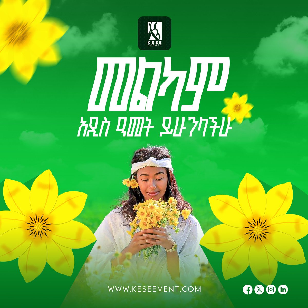 Kese_events's tweet photo. ✨🌿 Melkam Addis Amet, Ethiopia! 🌿✨
A new year, new energy, and new vibes for our community.
Let’s make this year one to celebrate culture, music, and innovation together. 💫
#KeseEvents #AfroChain2025 #EthiopianNewYear #NewBeginnings https://t.co/5rt0bzsNaA