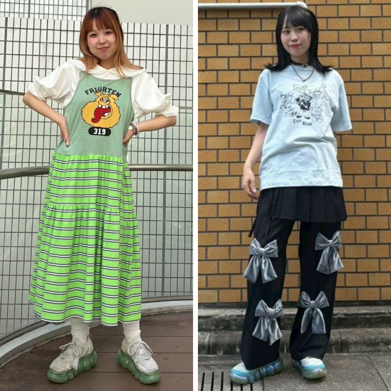CandyStripper ドロワーズ Candy Stripper パンツ TINY RIBBON FRILL ドロワーズ