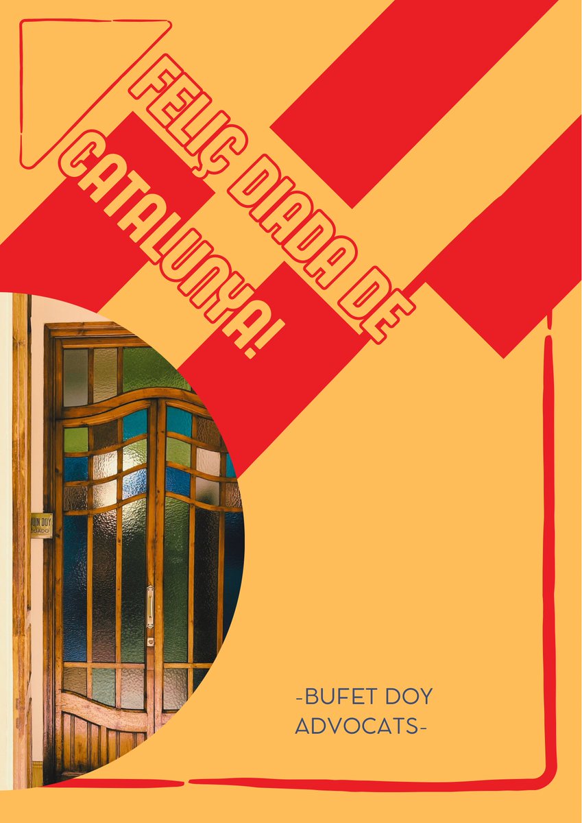 Bona Diada!!! #bufetdoyadvocats #sandraesquenaadvocada #dretdefamília #advocatsdefamília #dretcivil #dretmercantil