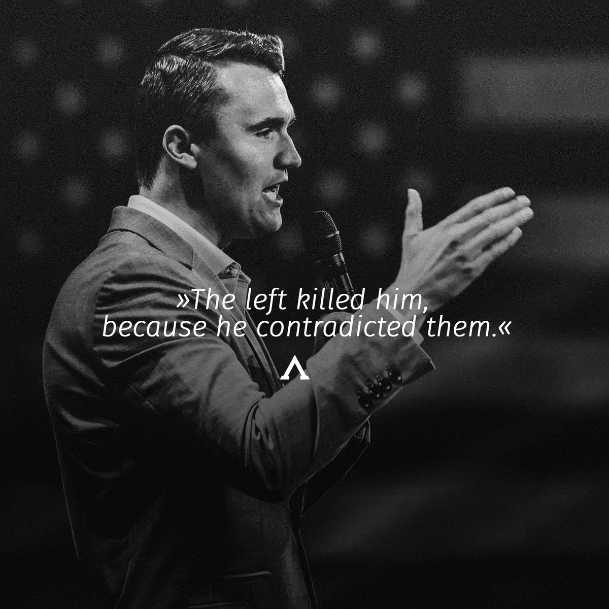 Truth cannot be killed 

Charlie Kirk was murdered because his political opponents couldn’t defeat him in the debate. Our condolences go to his wife, children and loving family. It’s our duty to carry the torch so his death was not in vain.

Rest in Peace, Charlie Kirk.