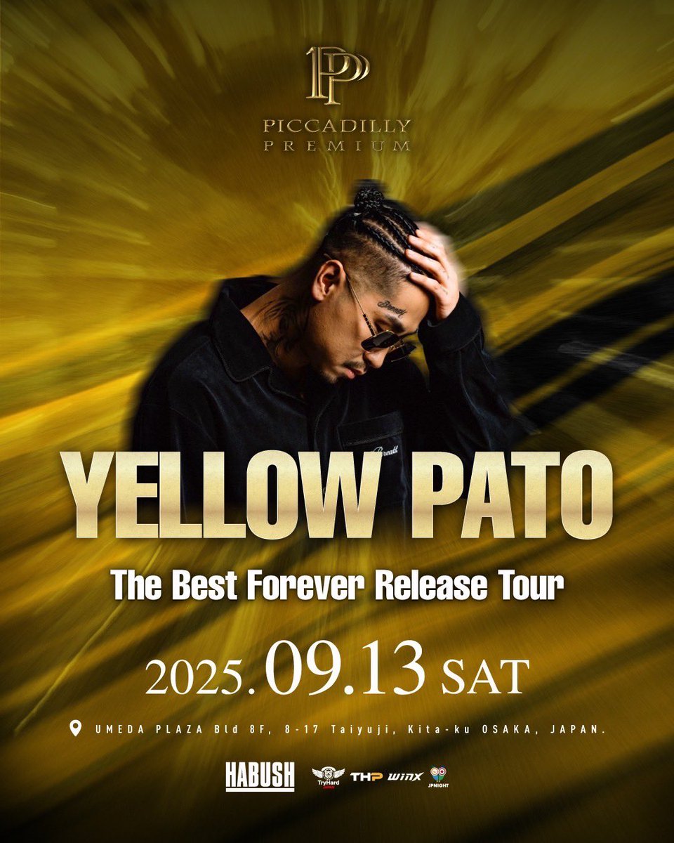 phantomaximum's tweet photo. 明日から
YELLOW PATO
"The Best Forever Tour"
12日 ART NIGHT CLUB 仙台
13日 PICCADILLY 大阪
14日 KITSUNE 京都

3日間駆け抜けます🔥
近隣の皆さん是非お越しください。 https://t.co/gjxKZ7wnmi
