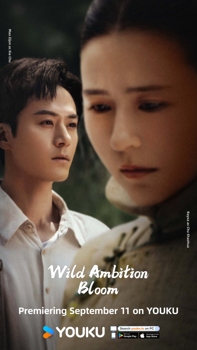 YoukuOfficial's tweet photo. #WildAmbitionBloom To Chu Shaohua, each bond of emotion is no coincidence, but a destined meeting on the road of life. Catch it on YOUKU this September 11!
Lead Starring: #Rayza #YoYang
Starring: #MaoZijun #ChaiBiyun #TangZeng
Special Guest: #TuSongyan
#灼灼韶华 #热依扎 #杨祐宁 #茅子俊 #柴碧云 #唐曾特邀 #涂松岩
#YOUKU #优酷