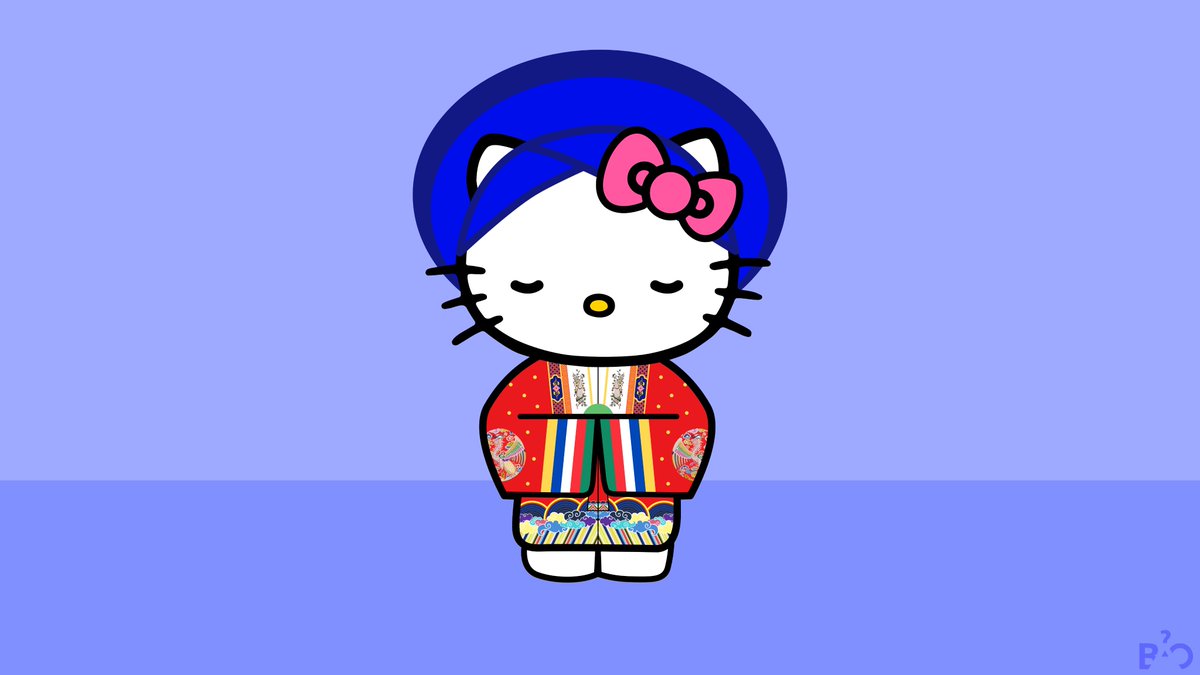 baohouse's tweet photo. #DeviantArt took down my the #fanart I made of #HelloKitty wearing #Vietnamese áo dài, áo nhật bình, and áo bà ba, so just posting them back up. #aodai #aonhatbinh #aobaba #vietphuc https://t.co/oXdKBTrkEG