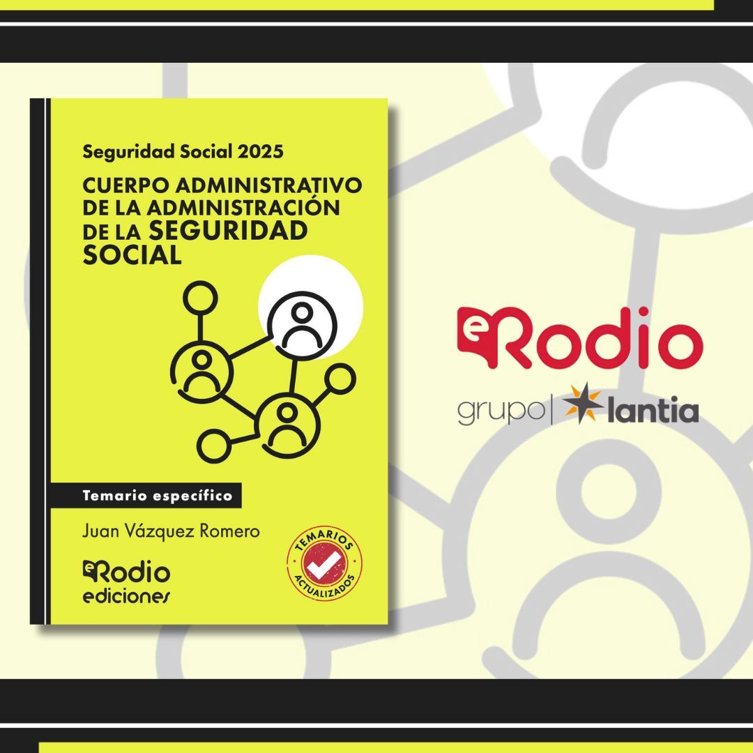 Seguridad Social 2025. Cuerpo administrativo de la administración de la Seguridad Social 🖥️

➡️ Recibe el libro ya en casa: hubs.li/Q03q5wxh0

#edicionesrodio #oposiciones #empleo #futuro #oposiciones #trabajo #motivacion #seguridadsocial #bookstagramespaña