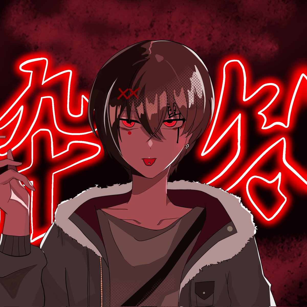 xenoxin_'s tweet photo. ❝ I'm a drunkard unaware of my rival in love, so ❞

#prsk_FA #青柳冬弥 https://t.co/E5sqIApgsw