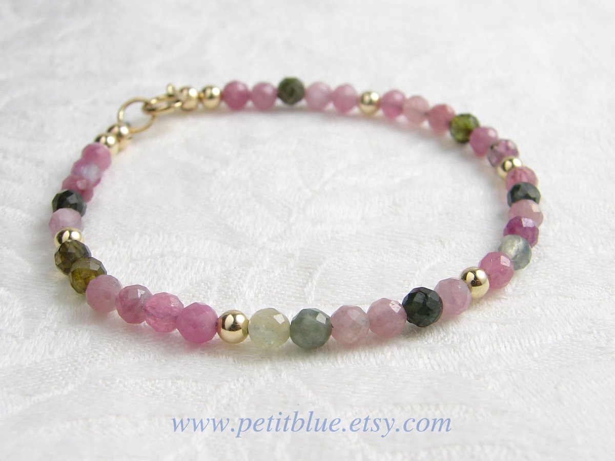 JewelryByMikako's tweet image. Toulmarine Bracelet 3.5mm ~ October Birthday ~ Multi Tourmaline Bracelet ~ October Birthday Gift ~ Gift for Her ~ Layering Bracelet tuppu.net/c5371fd7  #StackableBracelet