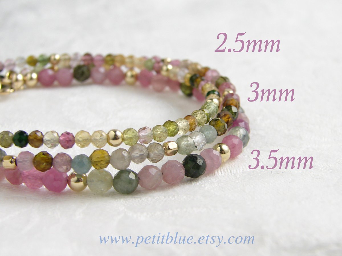 JewelryByMikako's tweet image. Toulmarine Bracelet 3.5mm ~ October Birthday ~ Multi Tourmaline Bracelet ~ October Birthday Gift ~ Gift for Her ~ Layering Bracelet tuppu.net/c5371fd7  #StackableBracelet