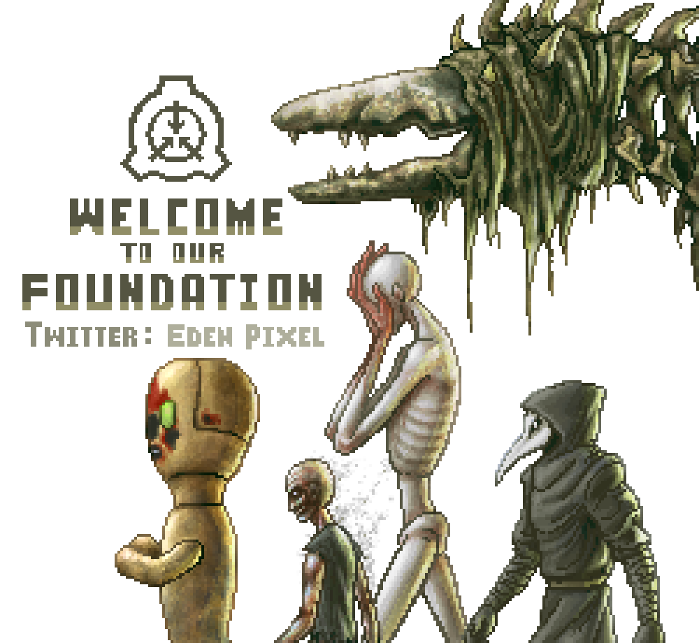 Welcome to our foundation😎
#SCP #SCPFoundation #pixelart #pixel_art