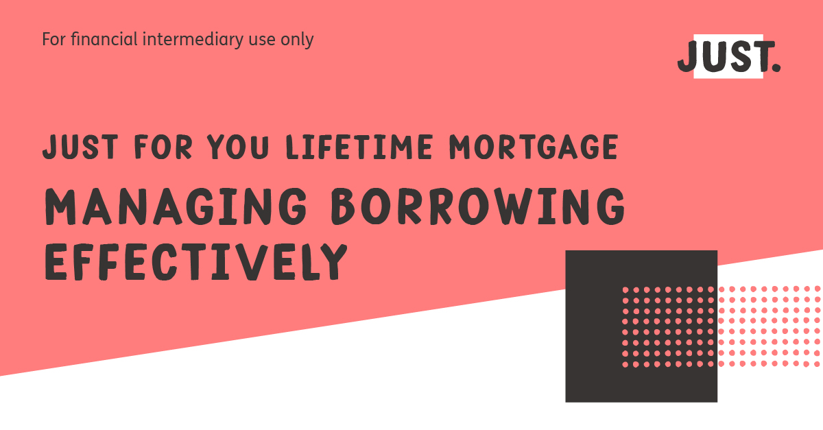 For financial advisers only.
The Just For You Lifetime Mortgage interest serviced option could reduce borrowing costs for clients with surplus income. Try our calculator to see the benefits making monthly payments can make, which could include a reduction to the roll-up interest