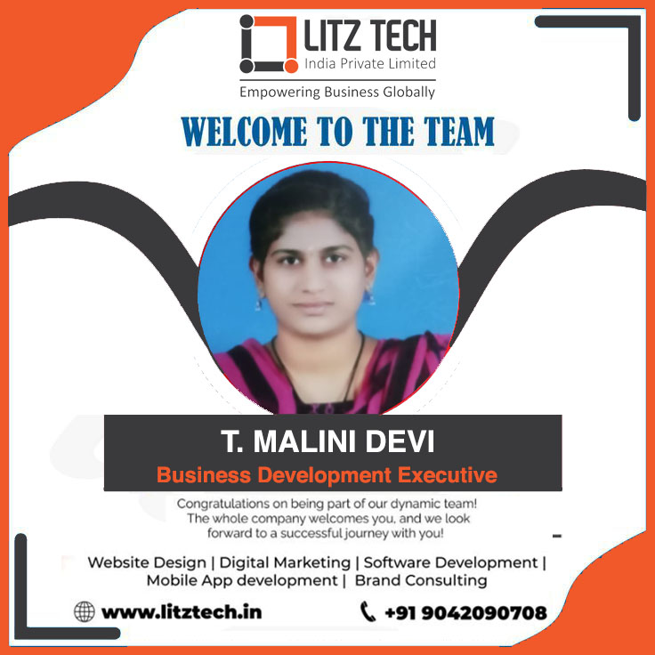 LITZTech's tweet image. Welcome Aboard, Malini! 🌟

We were excited to announce that  Malini as the newest member of our LITZ Tech family! With her dynamic approach and passion for business development, we’re confident she’ll play a pivotal role in driving our growth and success.