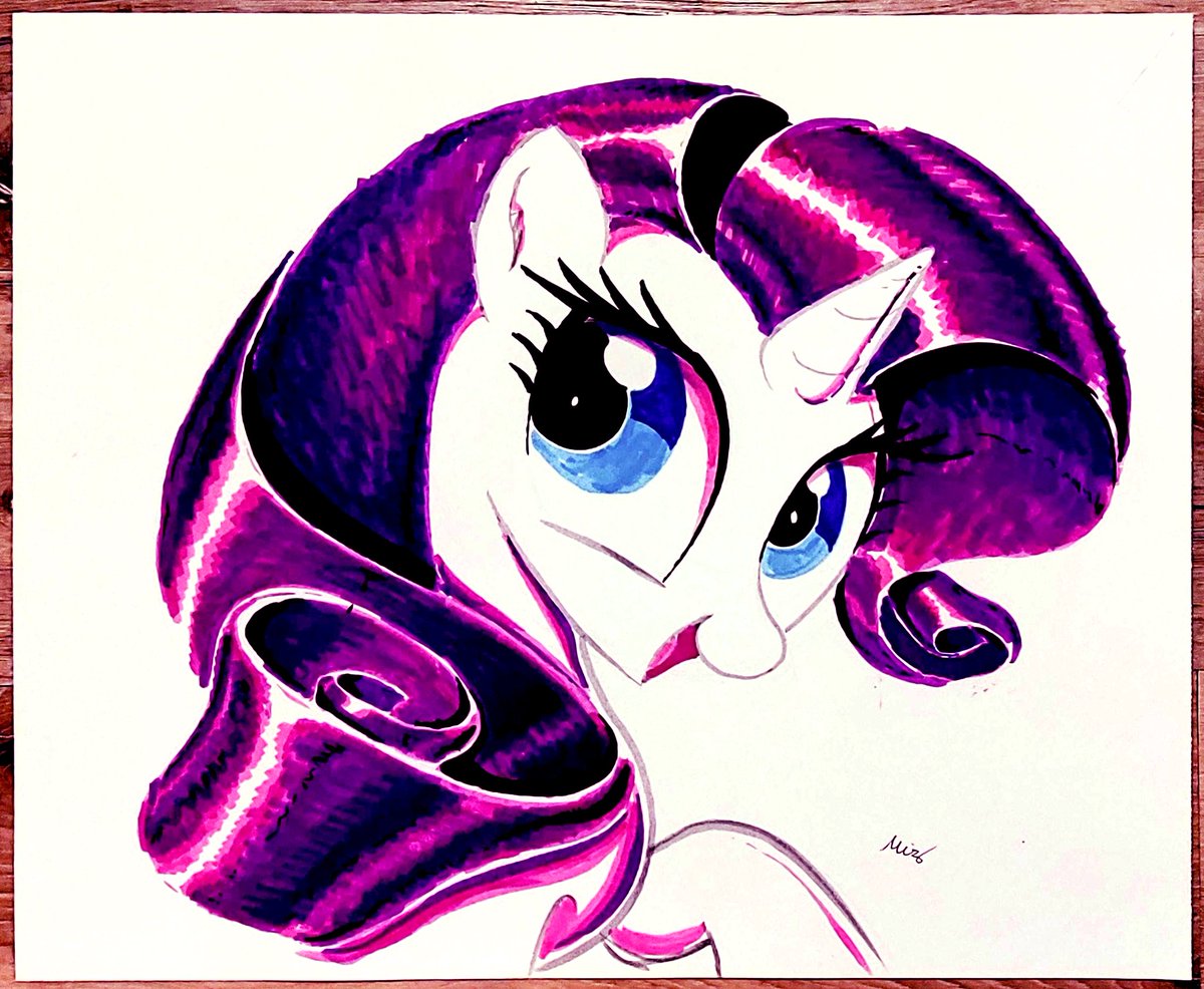 Mizhisha's tweet photo. I love coloring her mane https://t.co/uNEJH5I0Qm
