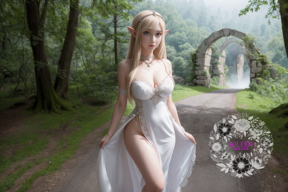 AileenMuser's tweet image. ゼルダ：迷いの森
Zelda: Lost Woods

#AIファンアート #AiFanArt #Zelda #ゼルダ