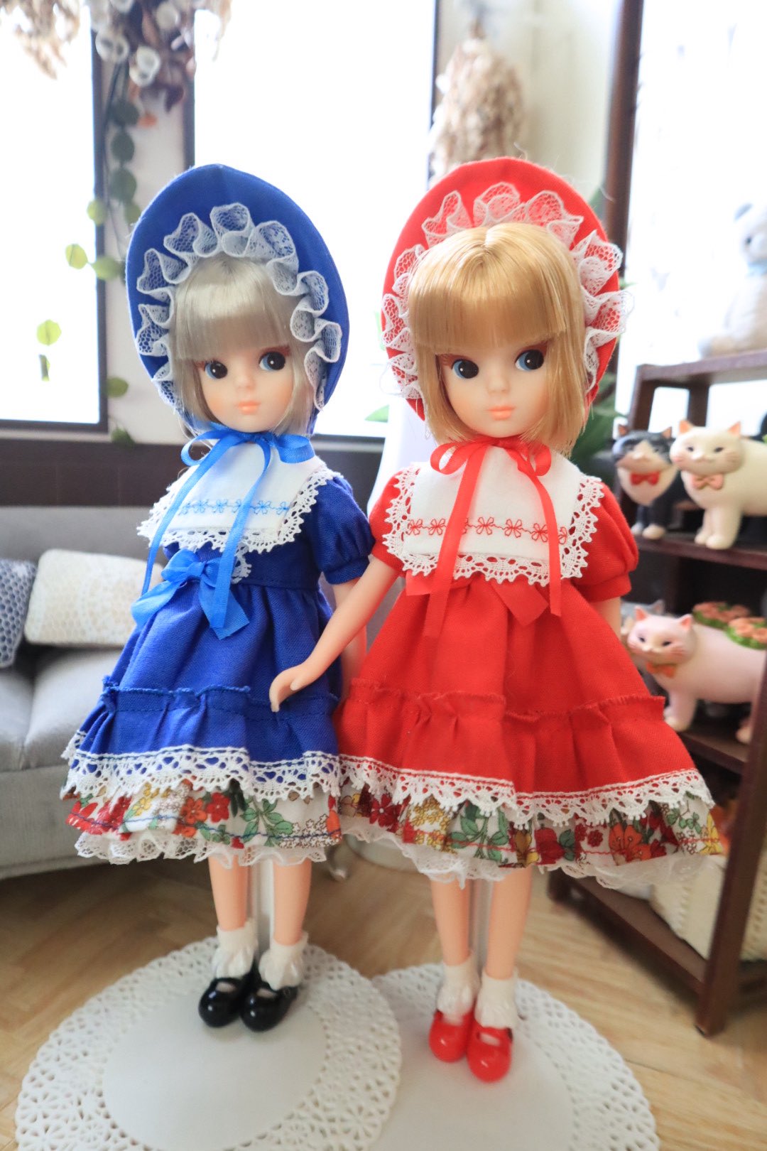 ドレス人形 sold☆GW-Sale！ドール服 オーバー トレーン ドレス 着せ替え